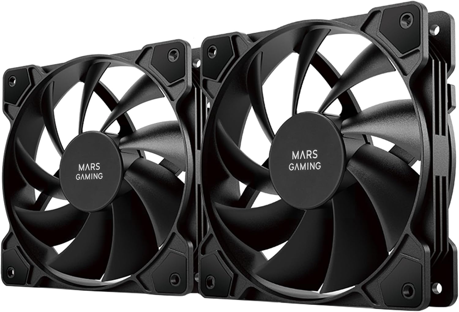 Pack 2 Ventiladores Mars Gaming MF-PWMX2/ 12cm - Imagem 6