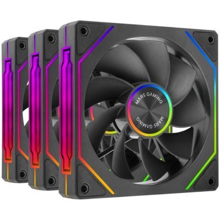 Pack 3 Ventoinhas Invertidas Mars Gaming MF-LINKFINITYKIT2R/ 12cm/ ARGB - Imagem 4