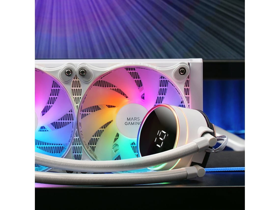 Sistema de Refrigeração Líquida Mars Gaming ML-LCD240/ Branco - Imagem 5