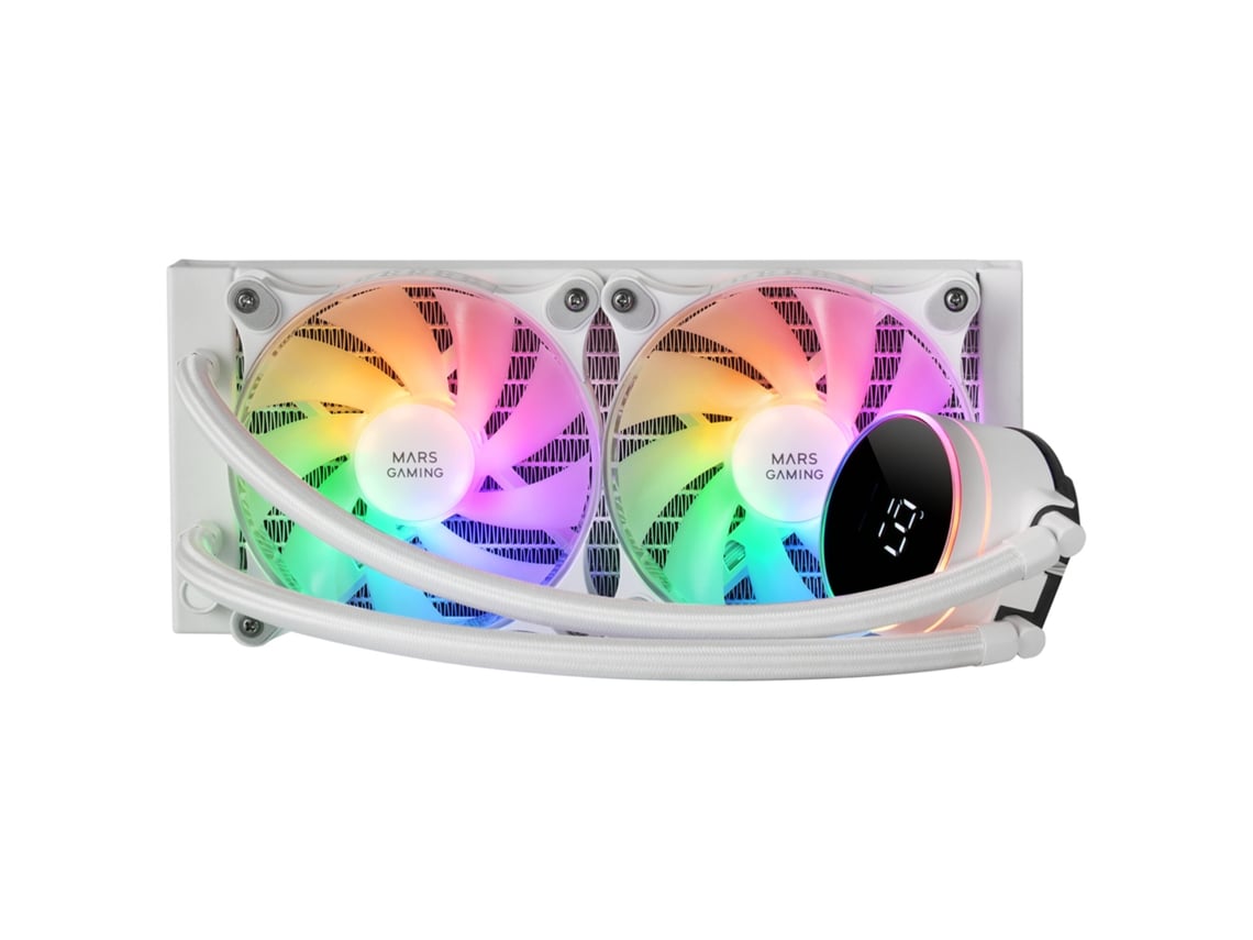 Sistema de Refrigeração Líquida Mars Gaming ML-LCD240/ Branco - Imagem 2