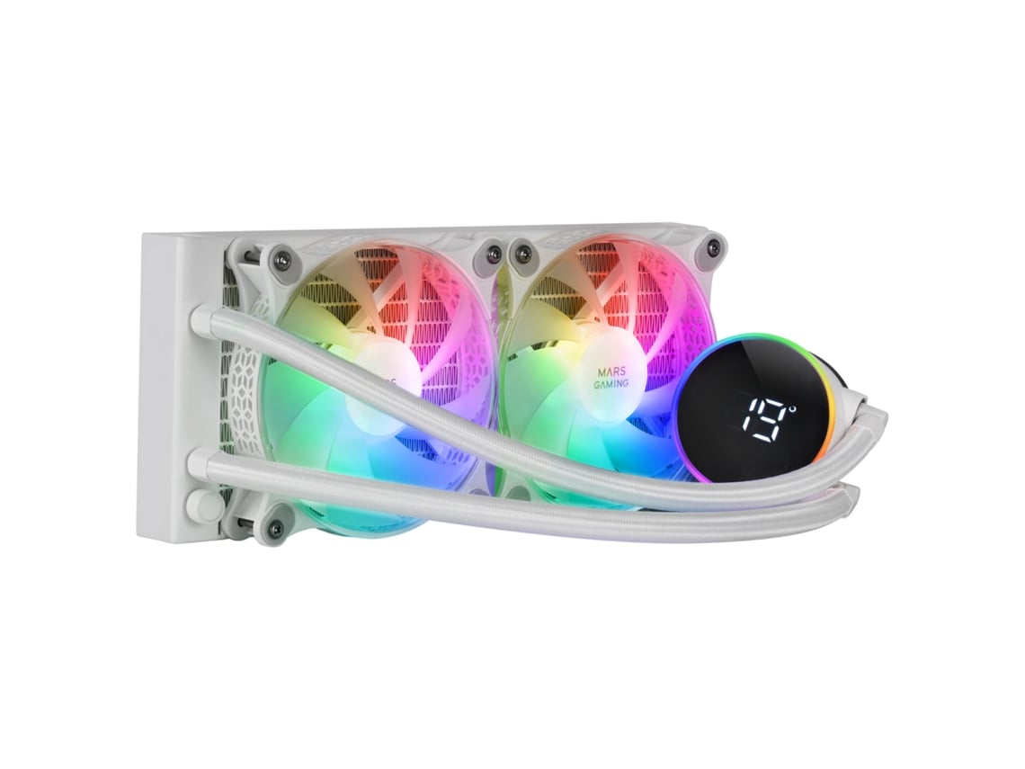 Sistema de Refrigeração Líquida Mars Gaming ML-LCD240/ Branco