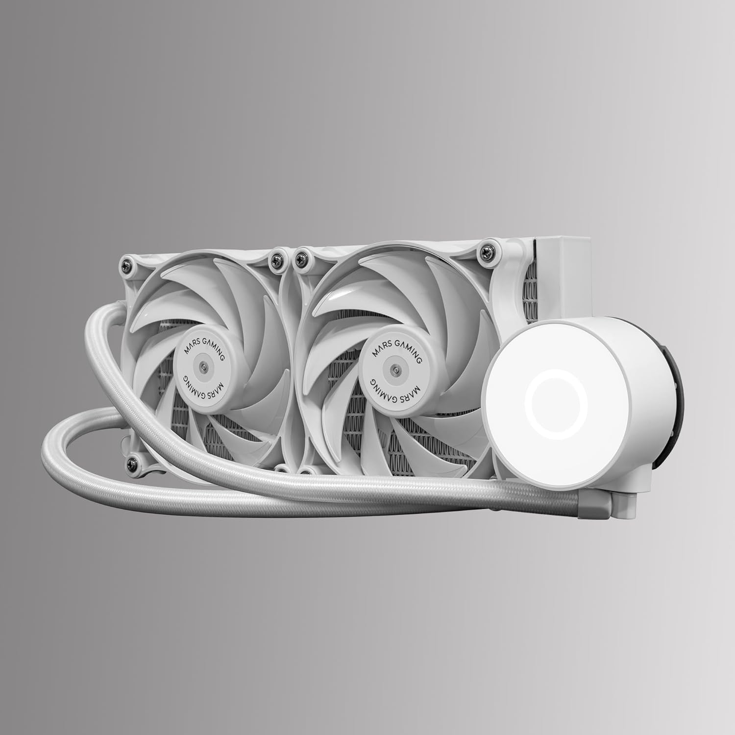 Sistema de Refrigeração Líquida Mars Gaming ML-PRO240W/ Branco - Imagem 6