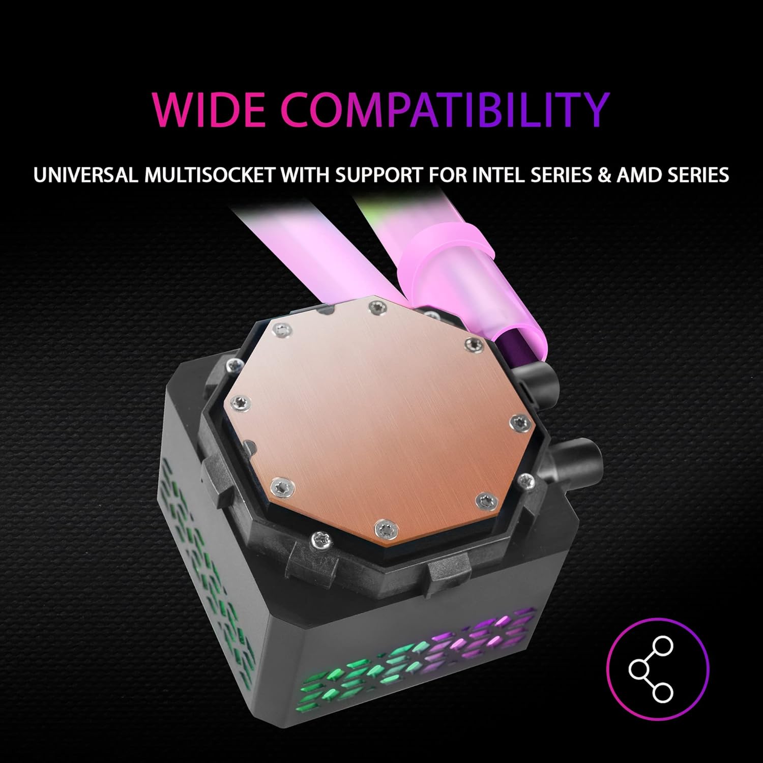 Sistema de Refrigeração Líquida Mars Gaming ML-ULTRA240/ Preto - Imagem 6