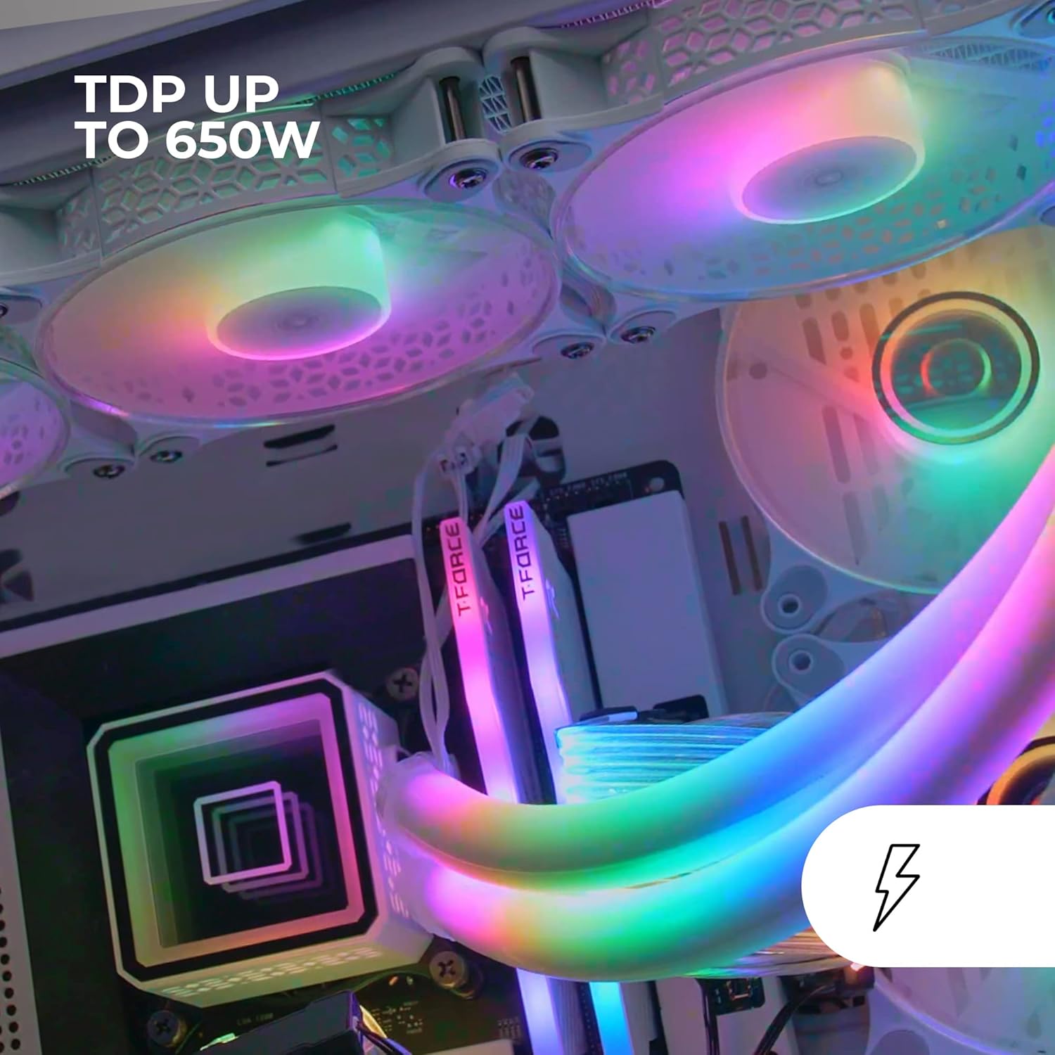 Sistema de Refrigeração Líquida Mars Gaming ML-ULTRA360/ Branco - Imagem 4