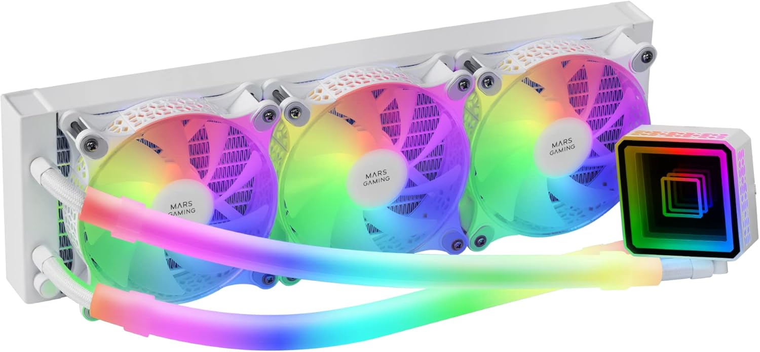 Sistema de Refrigeração Líquida Mars Gaming ML-ULTRA360/ Branco