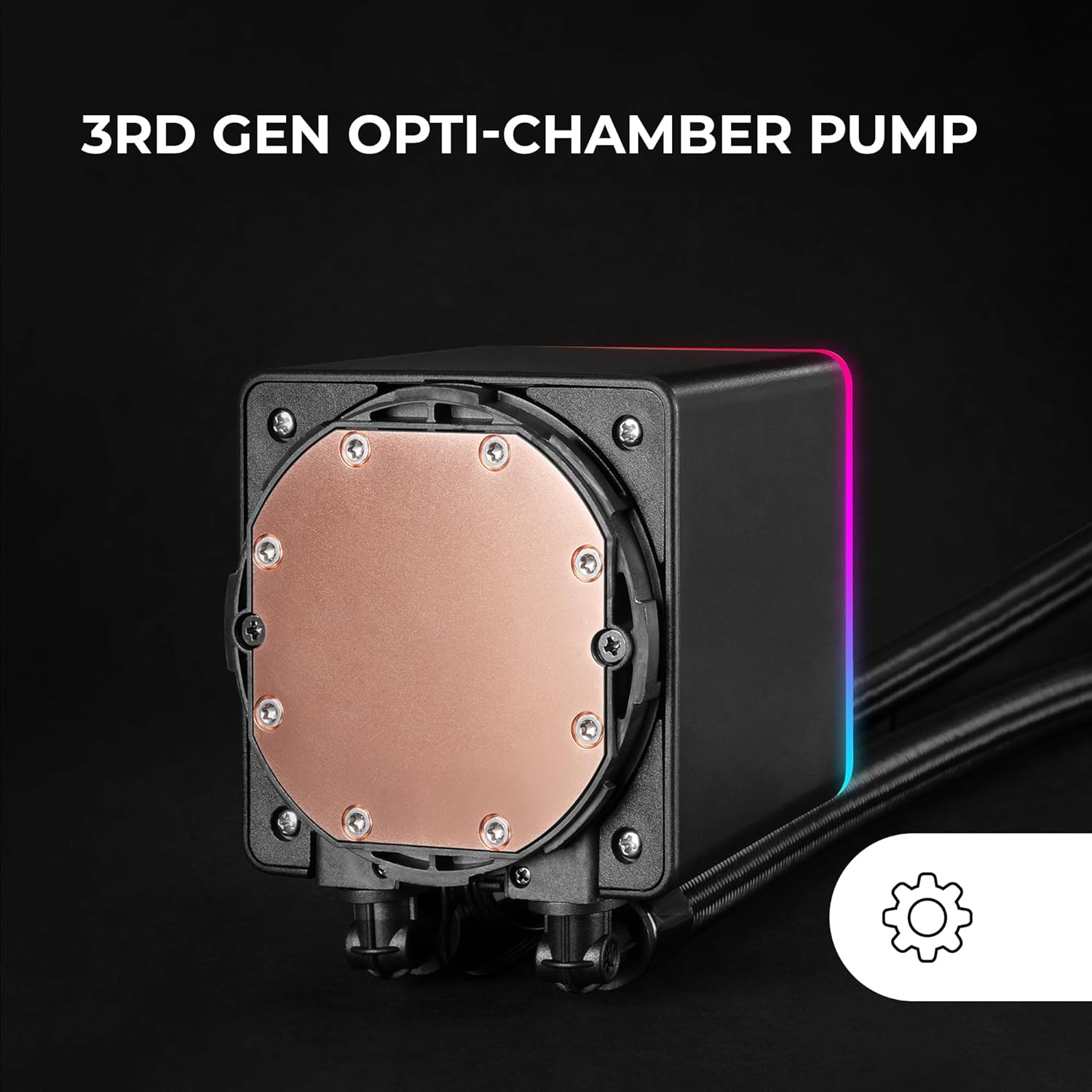 Sistema de Refrigeração Líquida Mars Gaming ML-VISIONPRO240/ Preto - Imagem 4