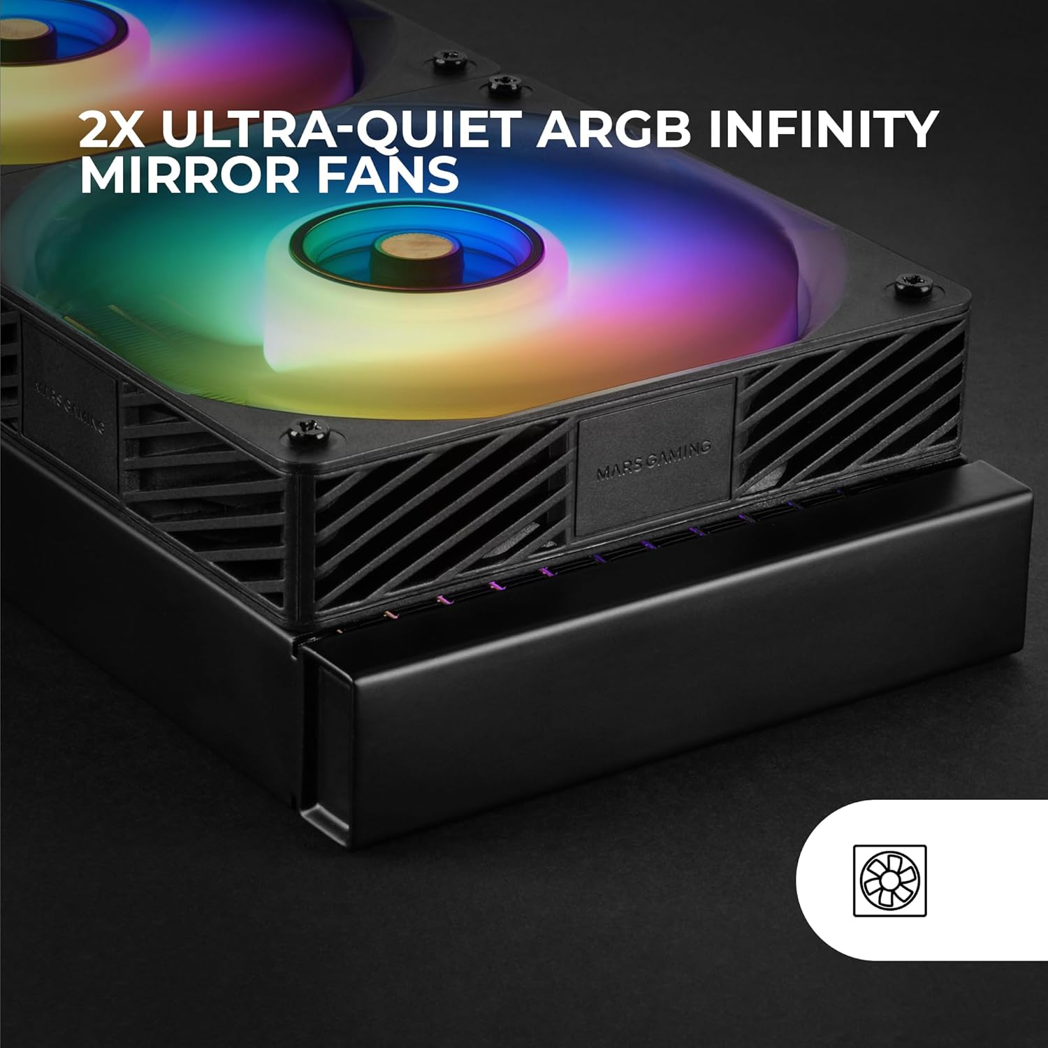 Sistema de Refrigeração Líquida Mars Gaming ML-VISIONPRO240/ Preto - Imagem 2