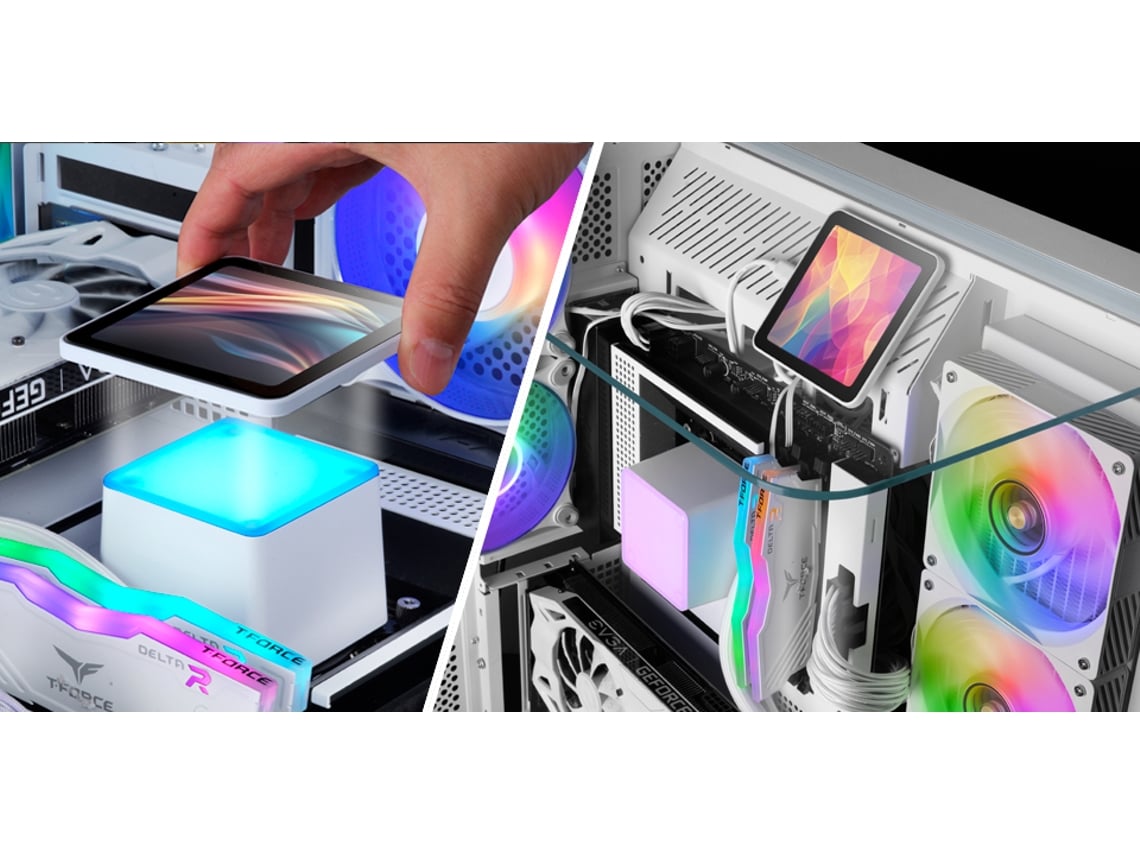 Sistema de Refrigeração Líquida Mars Gaming ML-VISIONPRO240/ Branco - Imagem 11