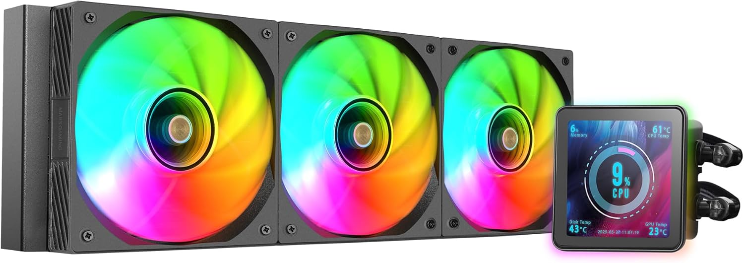 Sistema de Refrigeração Líquida Mars Gaming ML-VISIONPRO360/ Preto