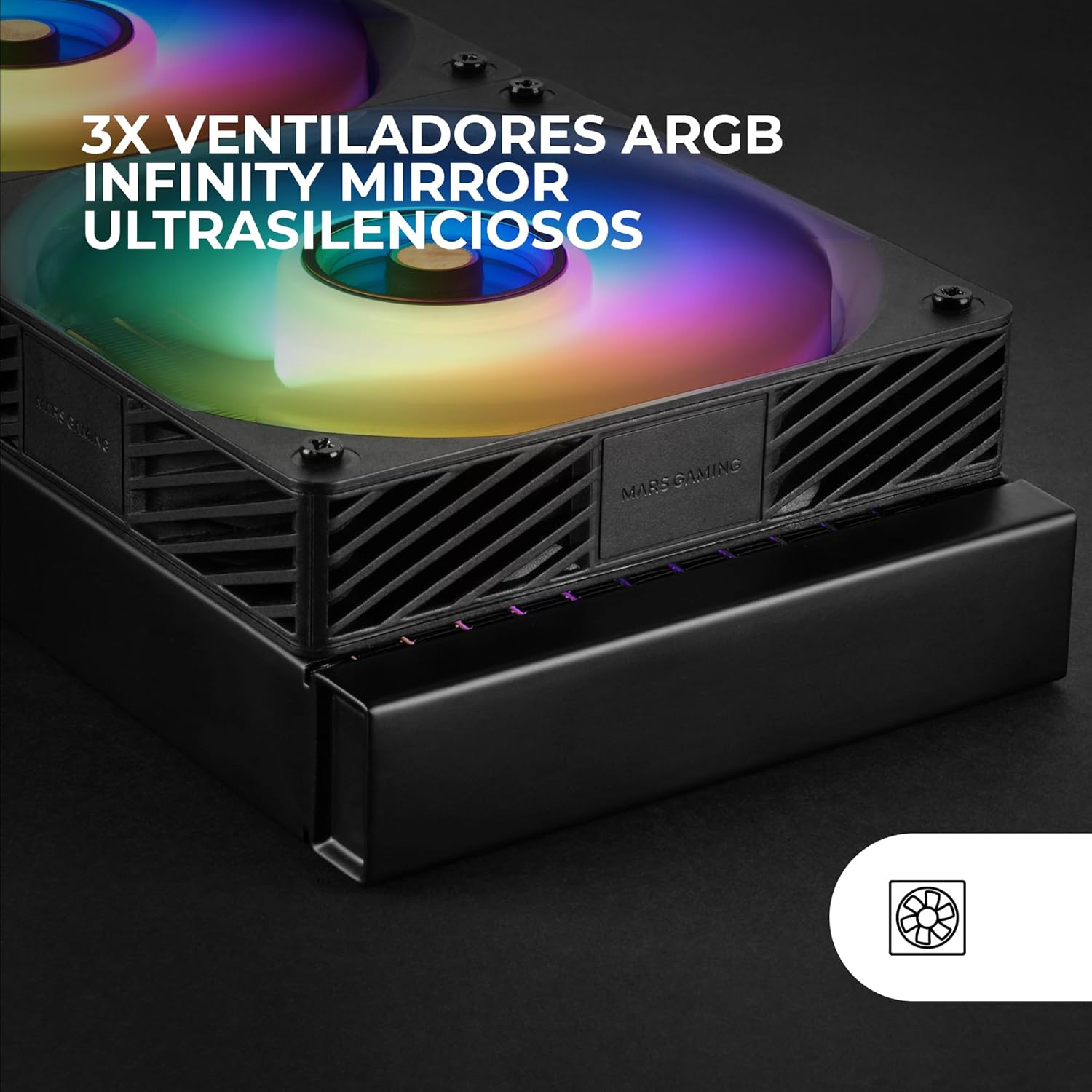 Sistema de Refrigeração Líquida Mars Gaming ML-VISIONPRO360/ Preto - Imagem 2