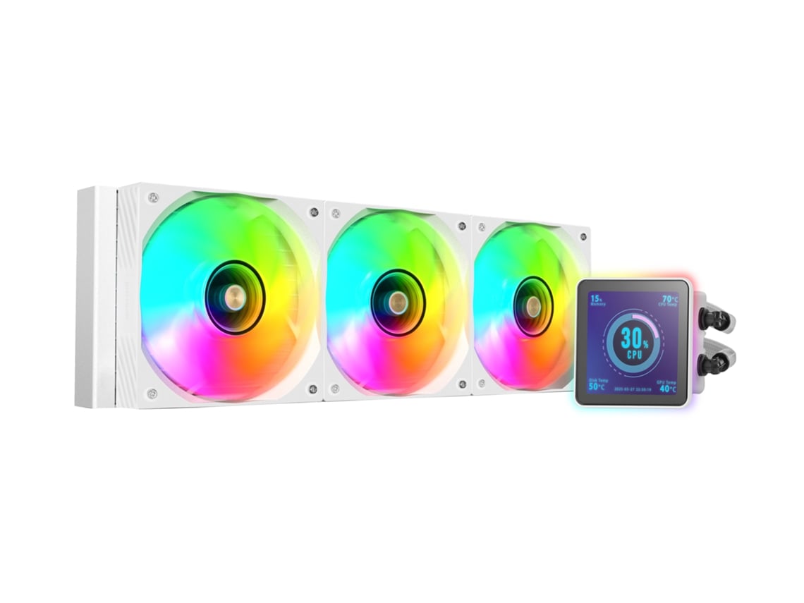 Sistema de Refrigeração Líquida Mars Gaming ML-VISIONPRO360/ Branco - Imagem 3