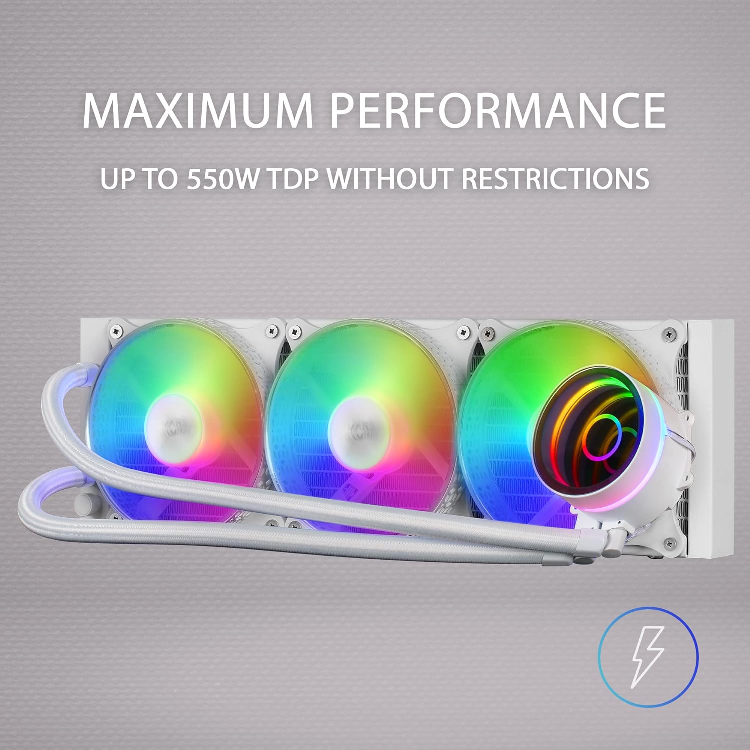 Sistema de Refrigeração Líquida Mars Gaming ML-ONE360/ Branca - Imagem 3