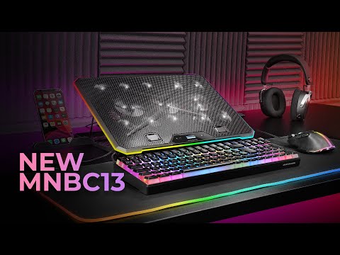 Suporte de Arrefecimento Mars Gaming MNBC13 para Portáteis até 17"/ Iluminação LED - Imagem 7