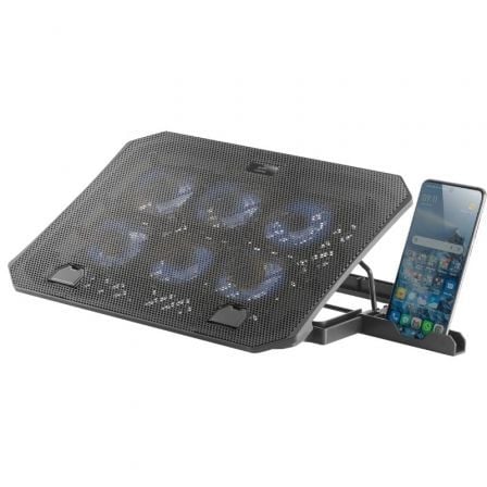 Suporte Refrigerante Mars Gaming MNBC23 para Portáteis até 16"/ Iluminação LED - Imagem 3