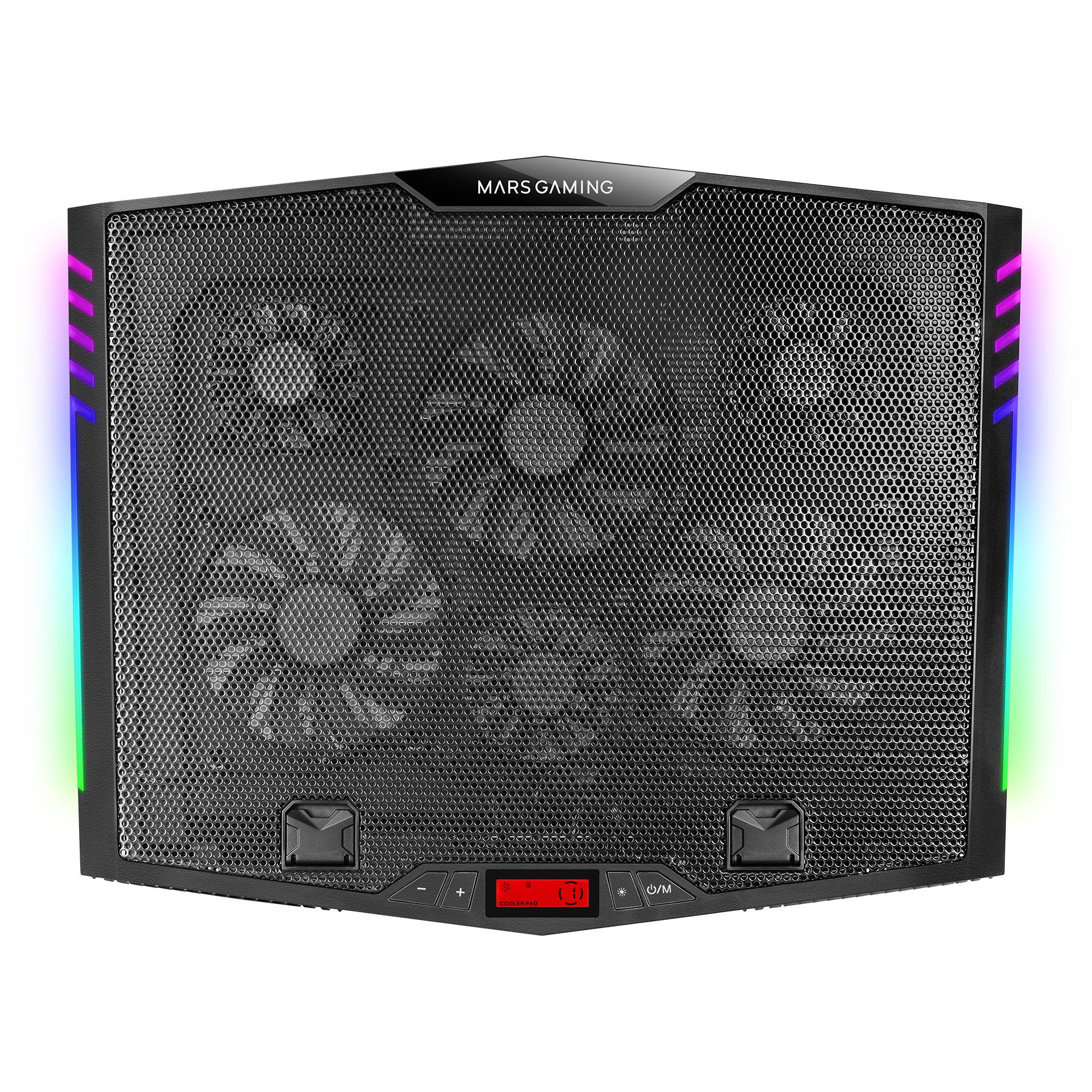 Suporte Refrigerador Mars Gaming MNBC5 para Portáteis até 17.3"/ Iluminação LED - Imagem 7