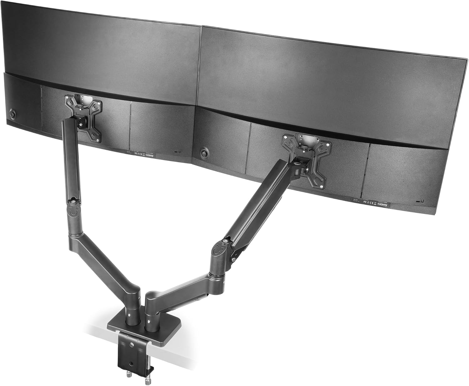 Suporte de Mesa para 2 Monitores Mars Gaming MARM-PRO2/ Giratório/ Inclinável/ Rotativo/ até 10kg - Imagem 6