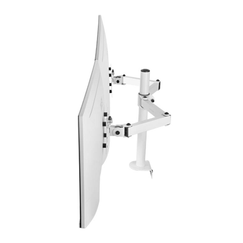 Apoio de Mesa para 2 Monitores Mars Gaming MARM2/ Giratório/ Inclinável/ até 8kg - Imagem 4