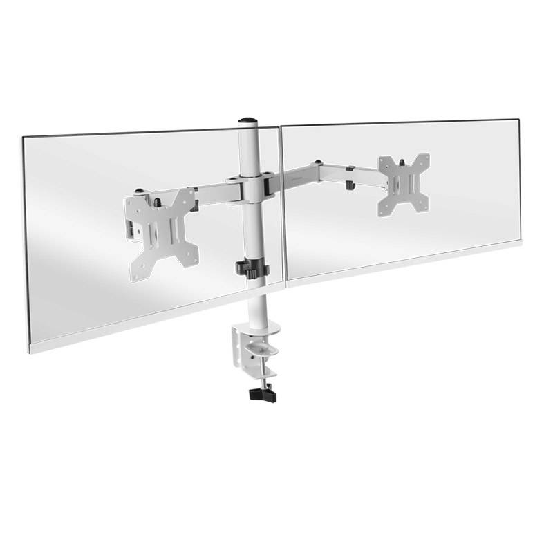 Apoio de Mesa para 2 Monitores Mars Gaming MARM2/ Giratório/ Inclinável/ até 8kg - Imagem 3