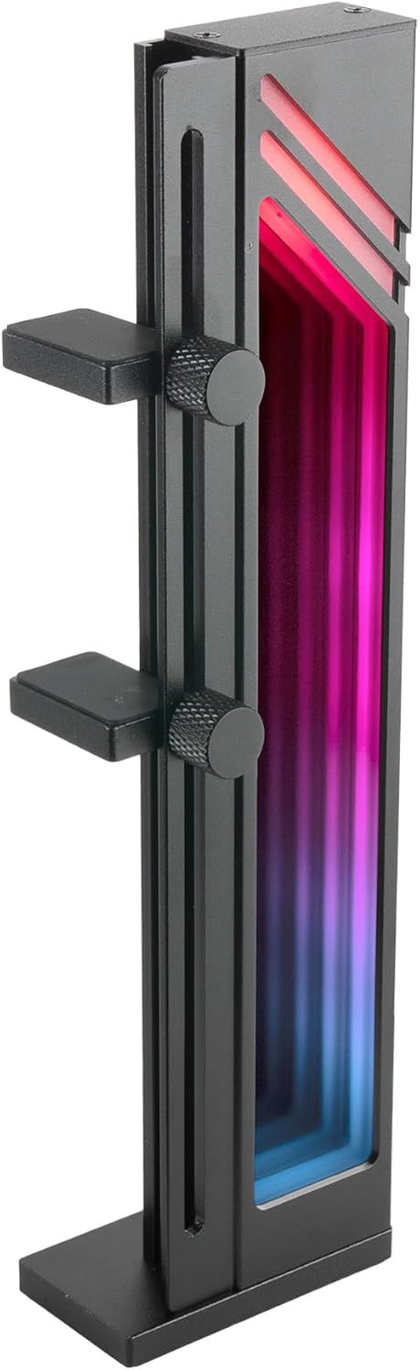 Suporte para Placa Gráfica ARGB Mars Gaming MCA-GCB/ Compatibilidade Universal/ Preto - Imagem 6