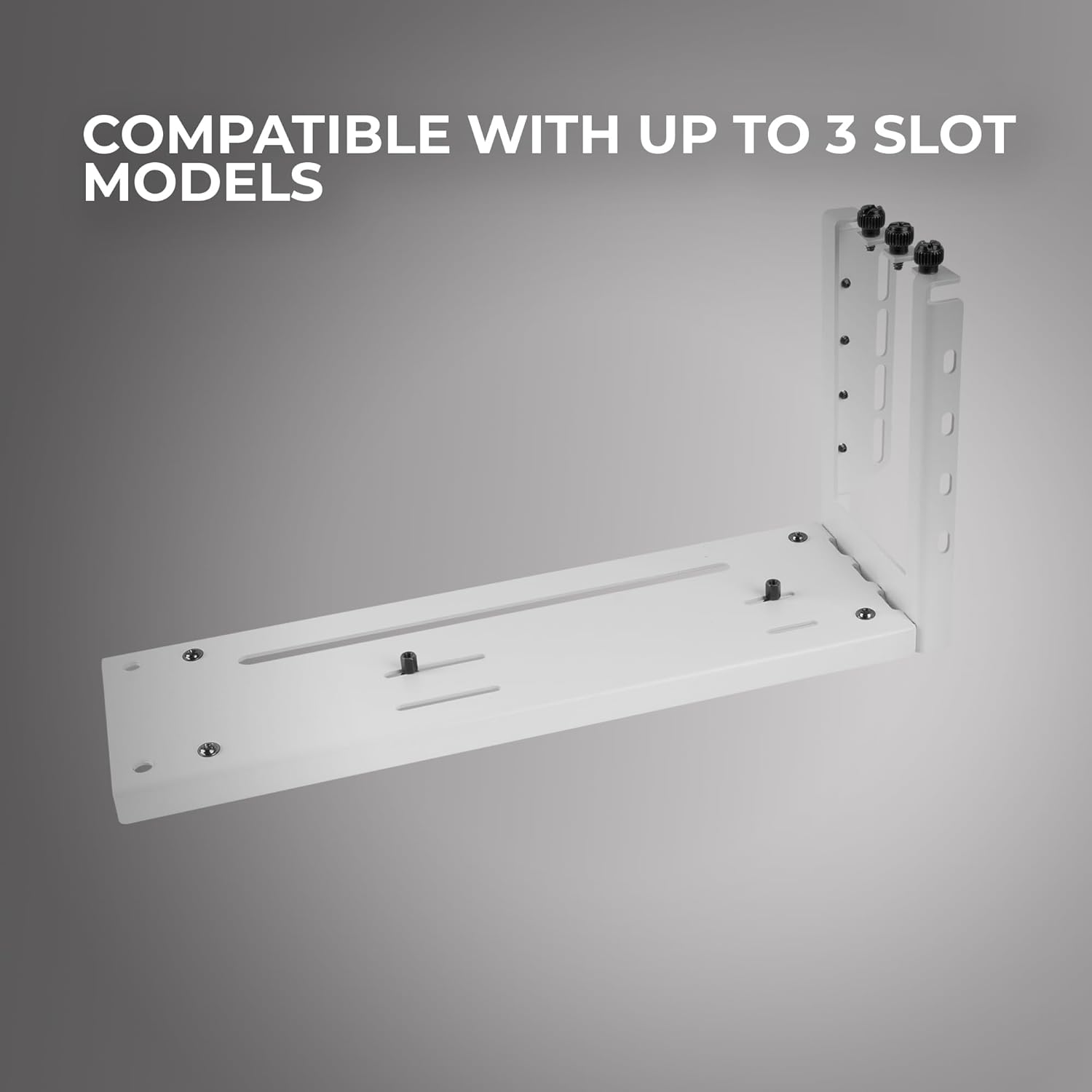 Suporte para Placa Gráfica Mars Gaming MCA-GCV / Compatibilidade Universal / Branco - Imagem 3