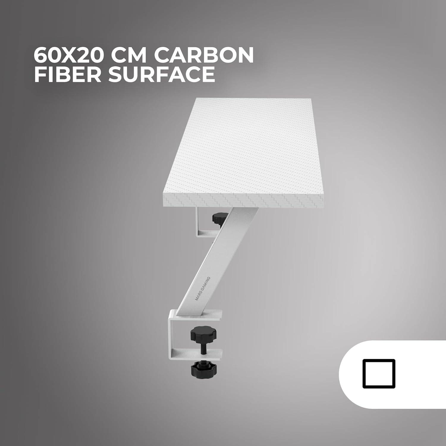 Suporte para Monitor Mars Gaming MGDS/ até 10 kg/ Branco - Imagem 5