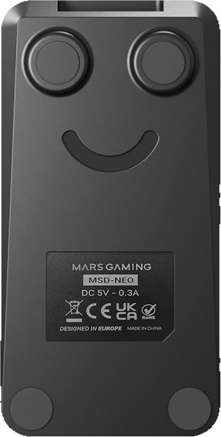 Painel de Controlo Mars Gaming MSD-NEO/ 15 Teclas LCD/ 1 Roda/ 2 Botões/ Preto - Imagem 9