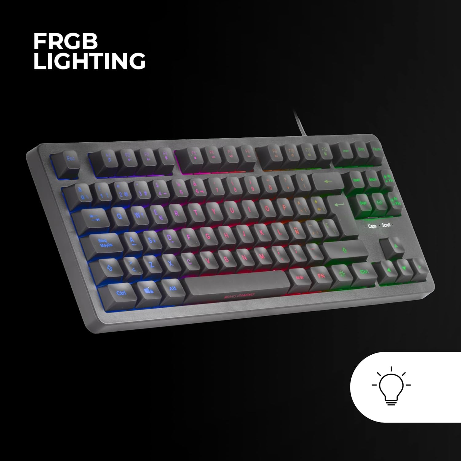Teclado Gaming SemiMecânico Mars Gaming MK023 - Imagem 4
