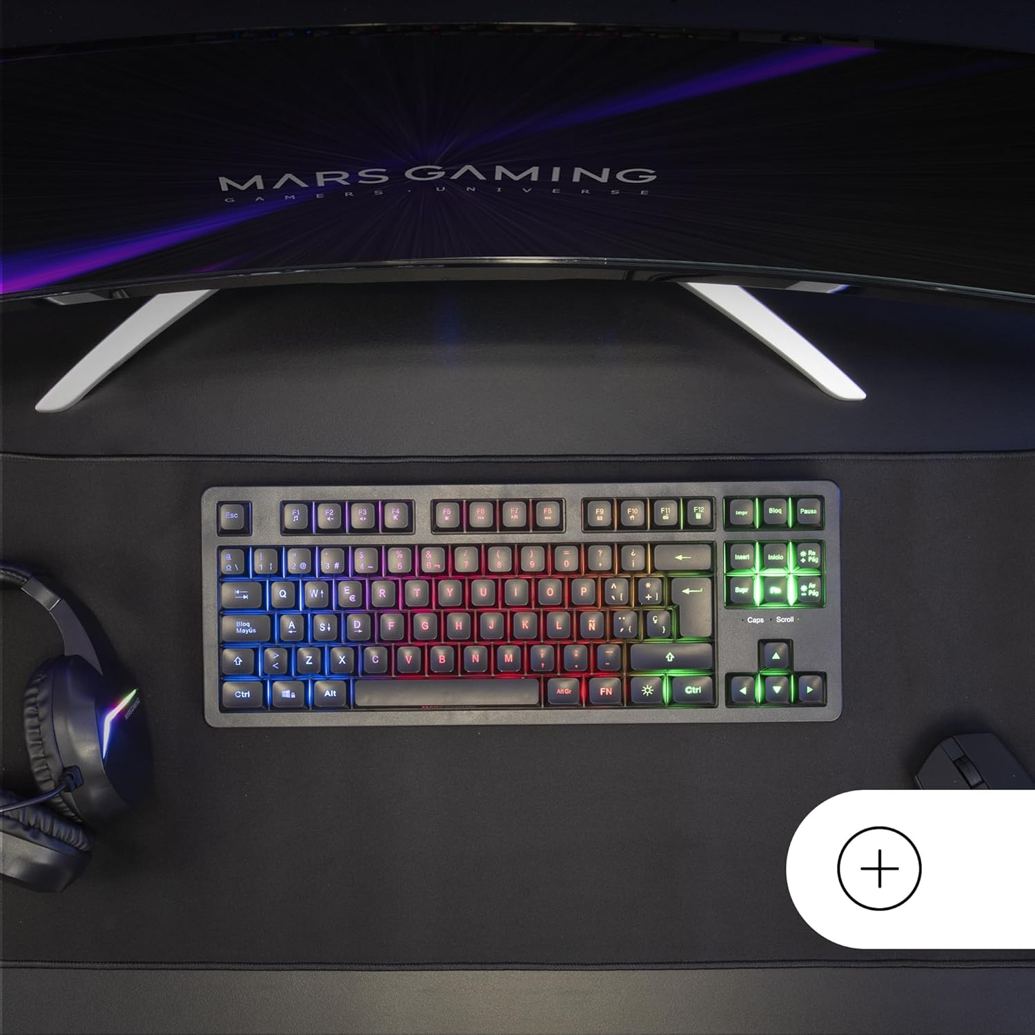 Teclado Gaming SemiMecânico Mars Gaming MK023 - Imagem 6