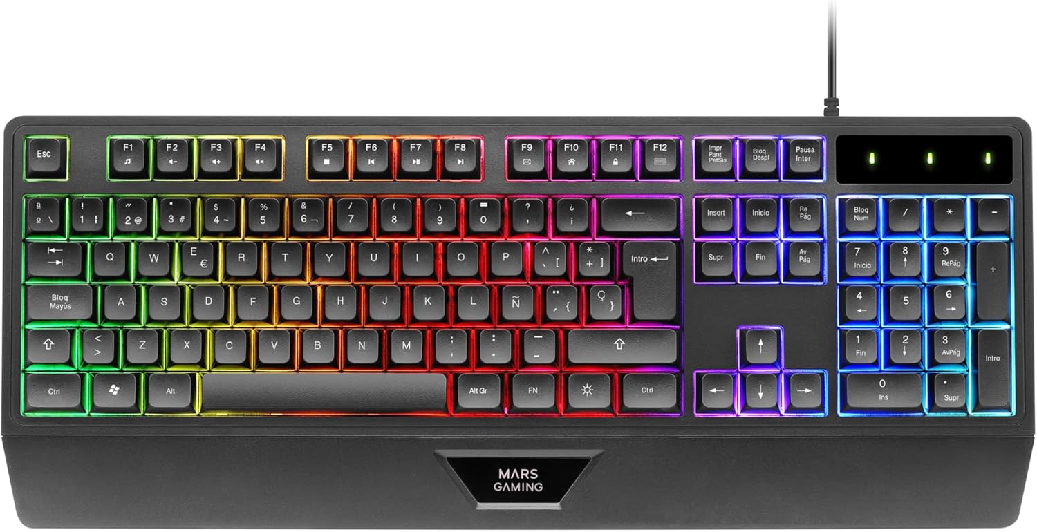 Teclado Gaming Semimecânico Mars Gaming MK124 - Imagem 6