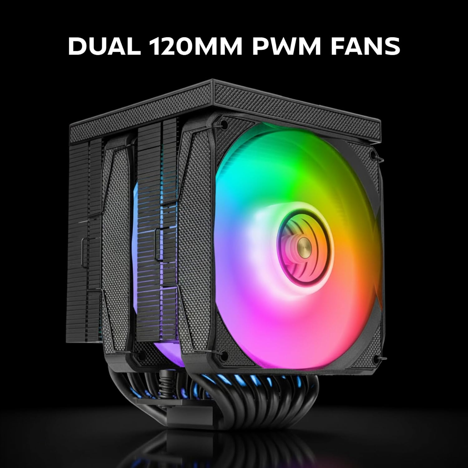 Ventilador com Dissipador Mars Gaming MCPU-LCDPRO/ 12cm - Imagem 3