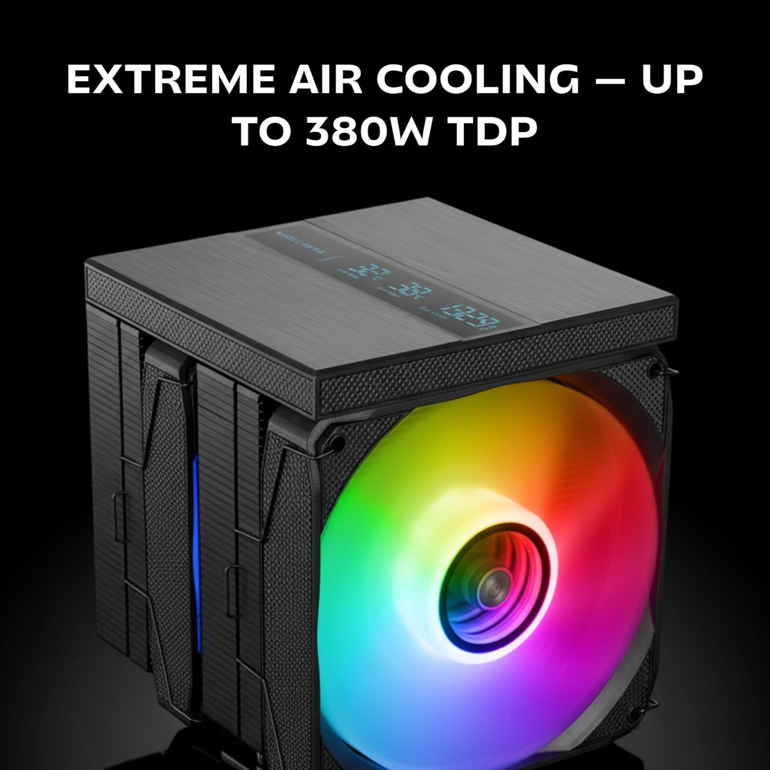 Ventilador com Dissipador Mars Gaming MCPU-LCDPRO/ 12cm - Imagem 2