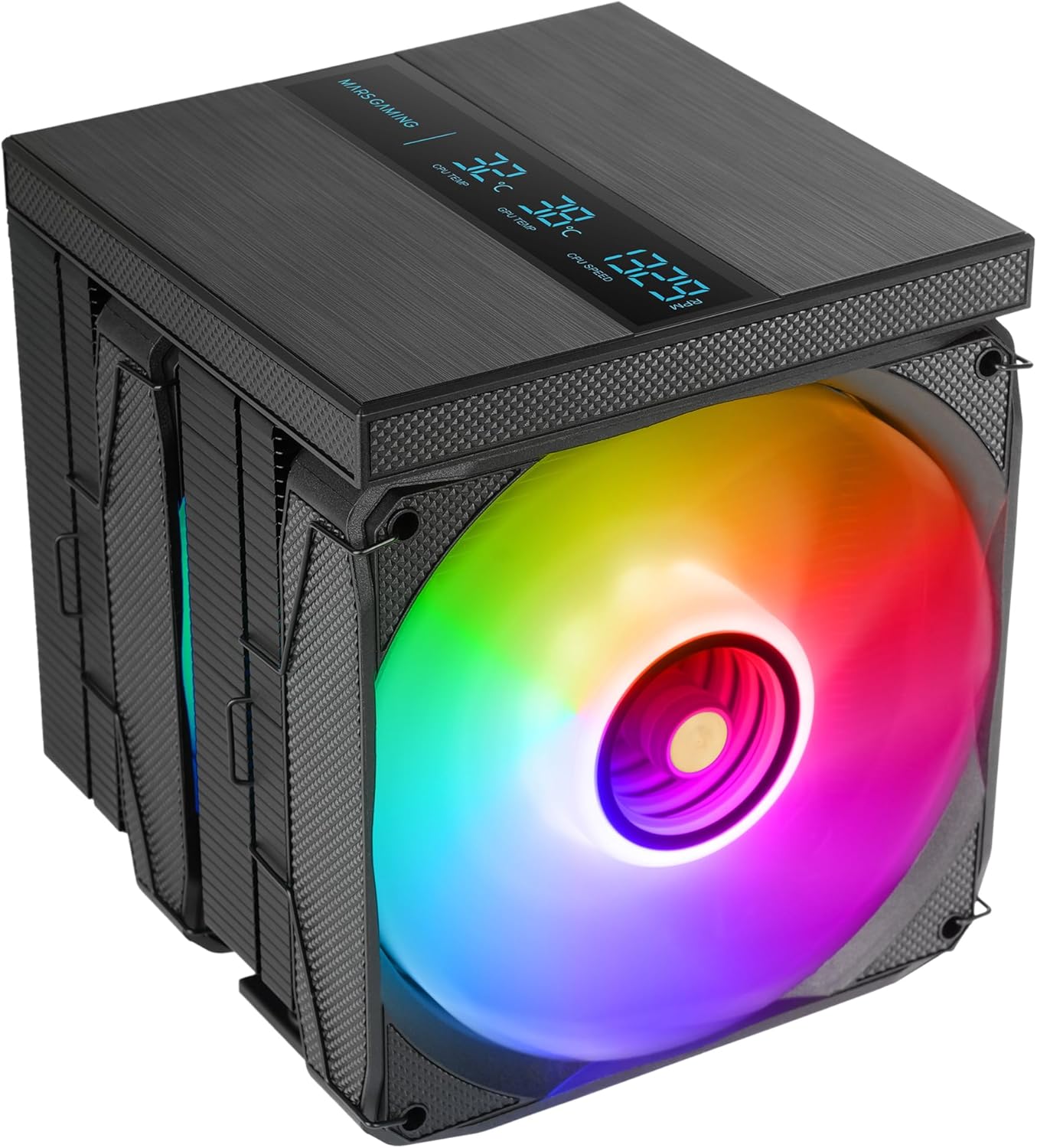 Ventilador com Dissipador Mars Gaming MCPU-LCDPRO/ 12cm