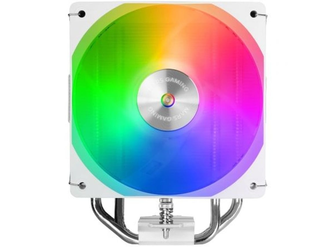 Ventilador com Dissipador Mars Gaming MCPU-X4ARGB/ 12cm/ Branco