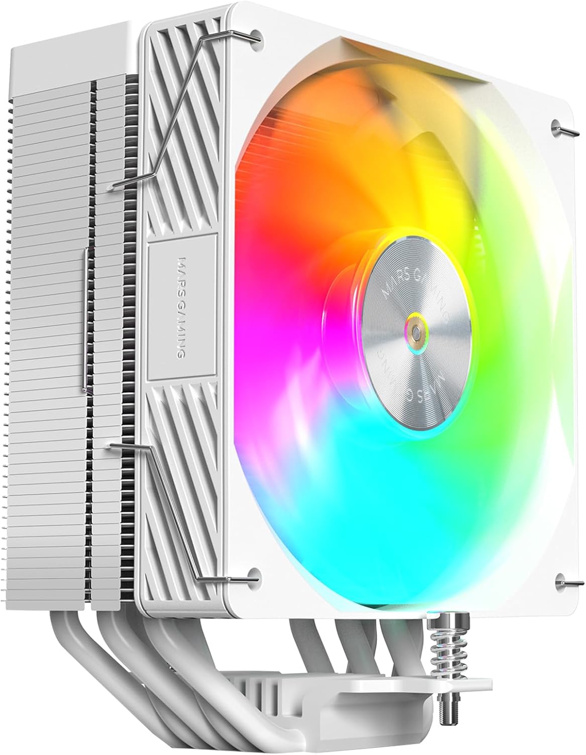 Ventilador com Dissipador Mars Gaming MCPU-X5ARGB/ 12cm/ Branco