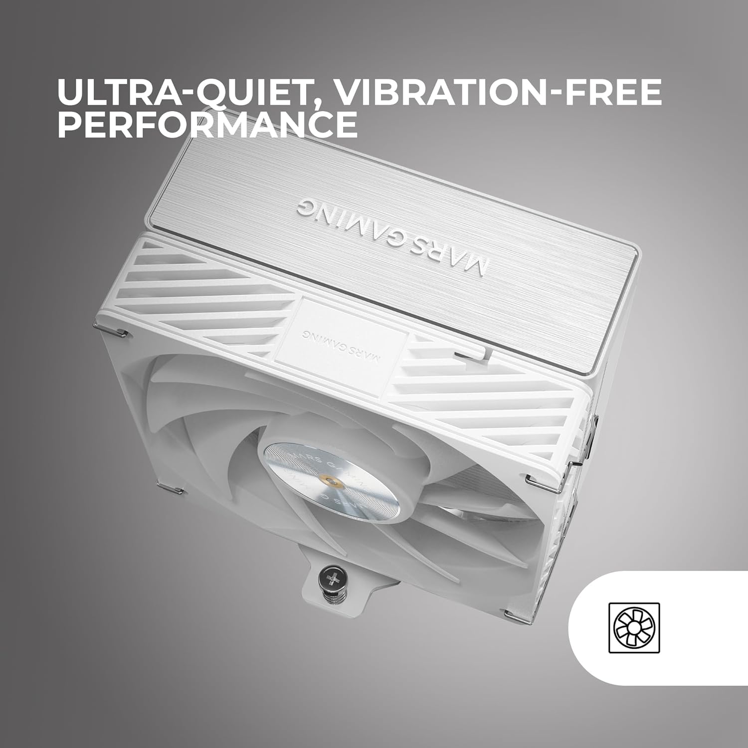 Ventilador com Dissipador Mars Gaming MCPU-X5/ 12cm/ Branco - Imagem 5