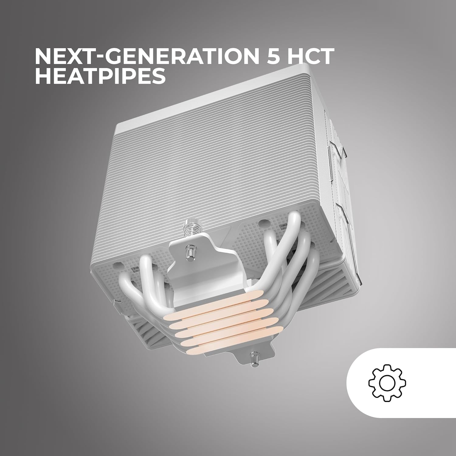 Ventilador com Dissipador Mars Gaming MCPU-X5/ 12cm/ Branco - Imagem 3