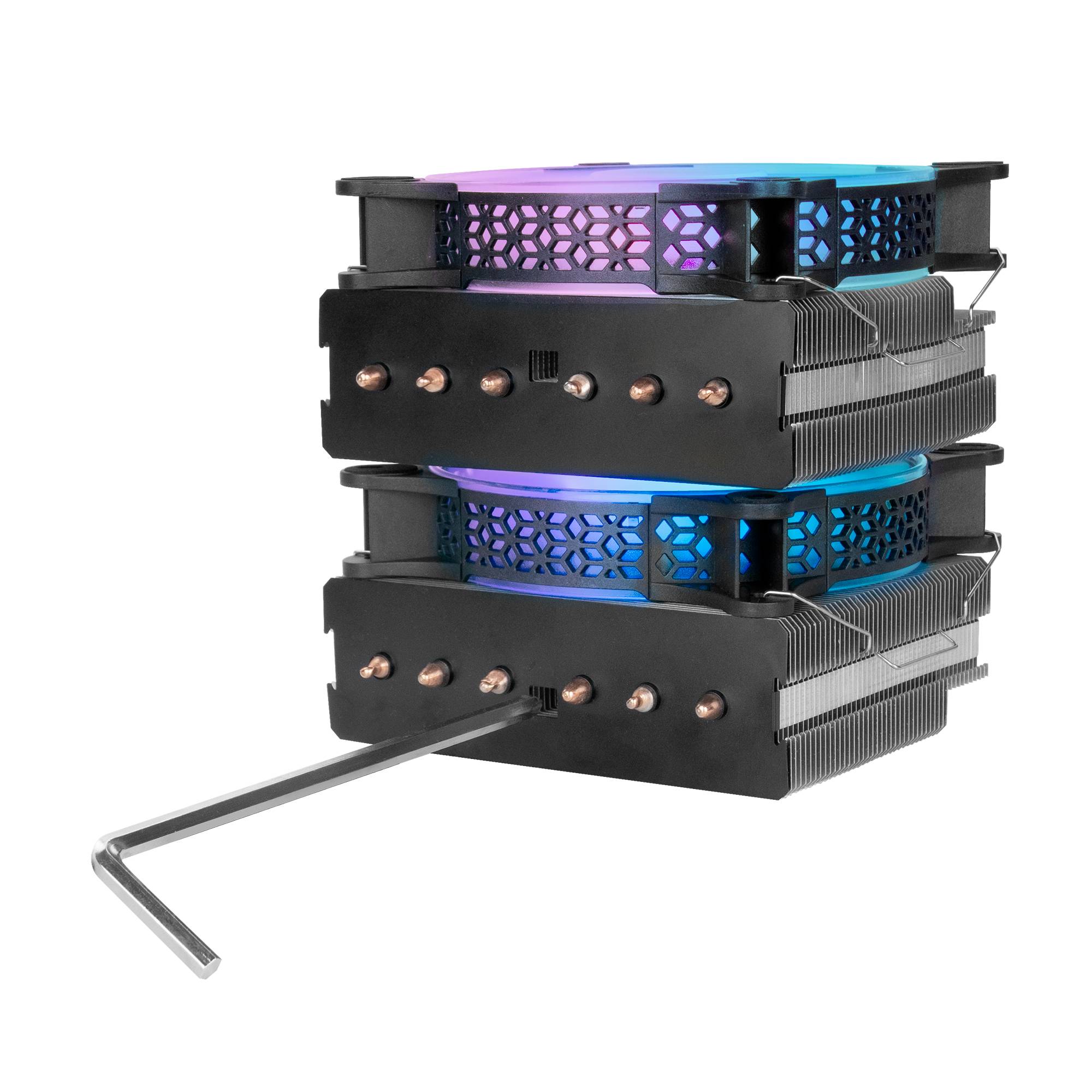 Ventilador com Dissipador Mars Gaming MCPU-XT/ 12cm - Imagem 7