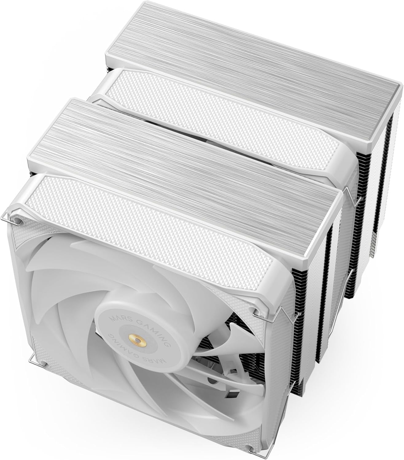 Ventoinha com Dissipador Duplo Mars Gaming MCPU-XU6/ 2x 12cm/ Branco - Imagem 6