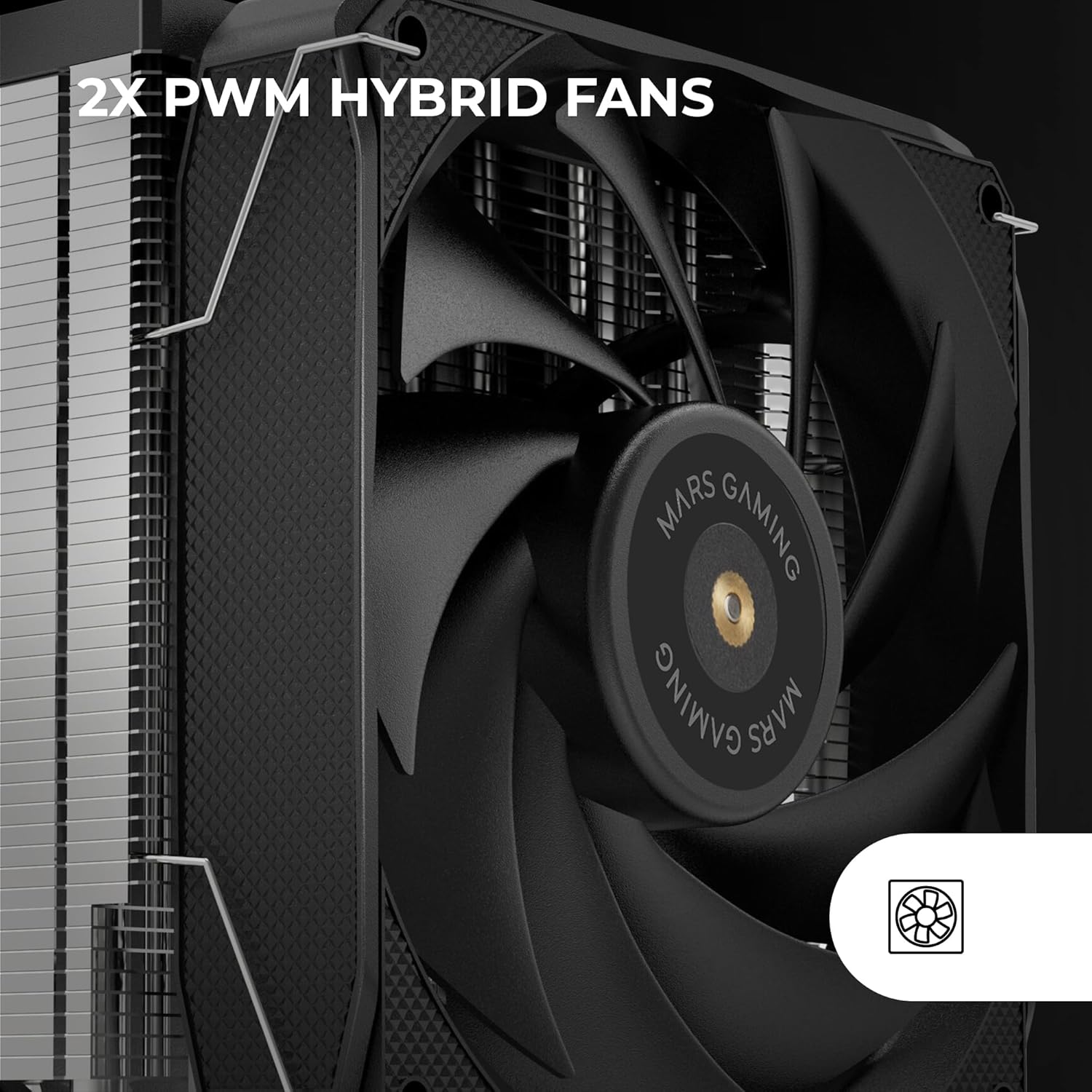 Ventilador com Dissipador Mars Gaming MCPU-XU9/ 12cm - Imagem 4
