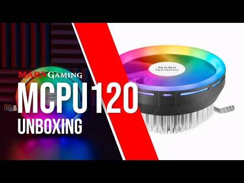 Ventilador com Dissipador Mars Gaming MCPU120/ 12cm - Imagem 2