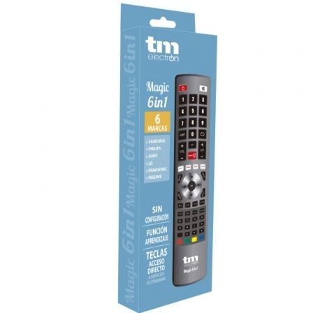 Comando Universal Magic 6 em 1 para TV Samsung/ LG/ Sony/ Panasonic/ Philips/ Hisense - Imagem 5