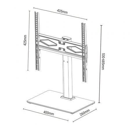 Suporte de Mesa TM Electrón TMSLC419 para TV de 32-50"/ até 30kg - Imagem 5