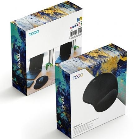 Base Ergonómica TooQ TQMP1001-B/ 230 x 200 x 20mm - Imagem 3
