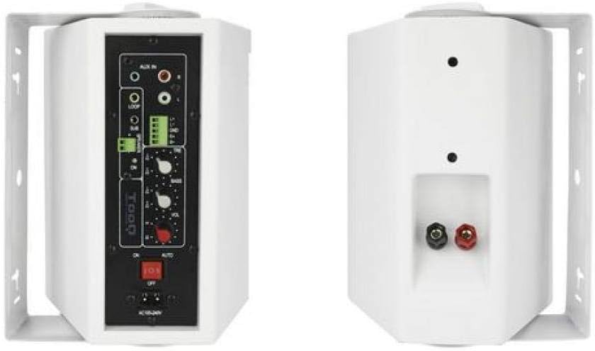 Altifalantes Autoamplificados TooQ TQOWS-01W/ 60W/ 2.0/ Brancos - Imagem 2