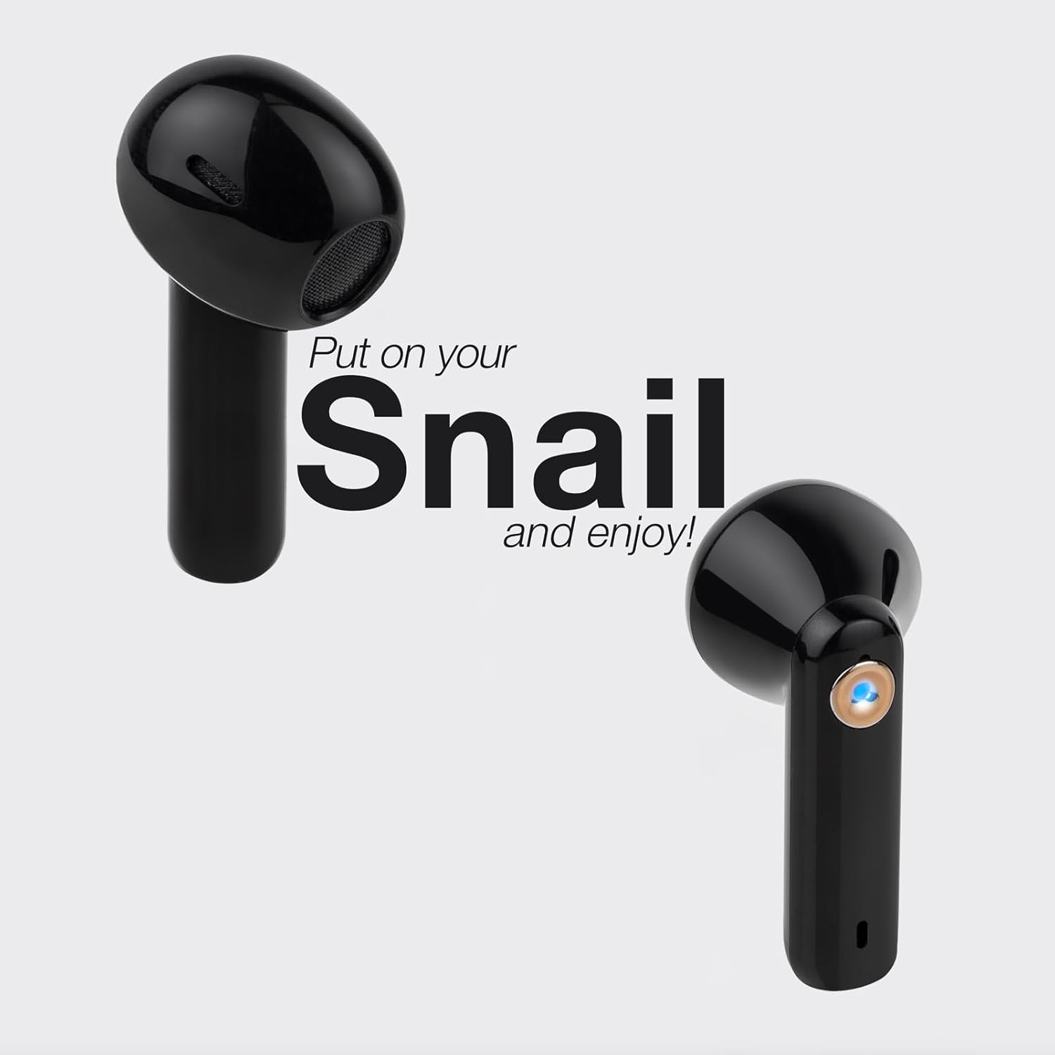 Auriculares Bluetooth TooQ Snail TQBWH-0060G Bluetooth 5.3 Autonomia 18h USB-C Cinzento e Preto - Imagem 6
