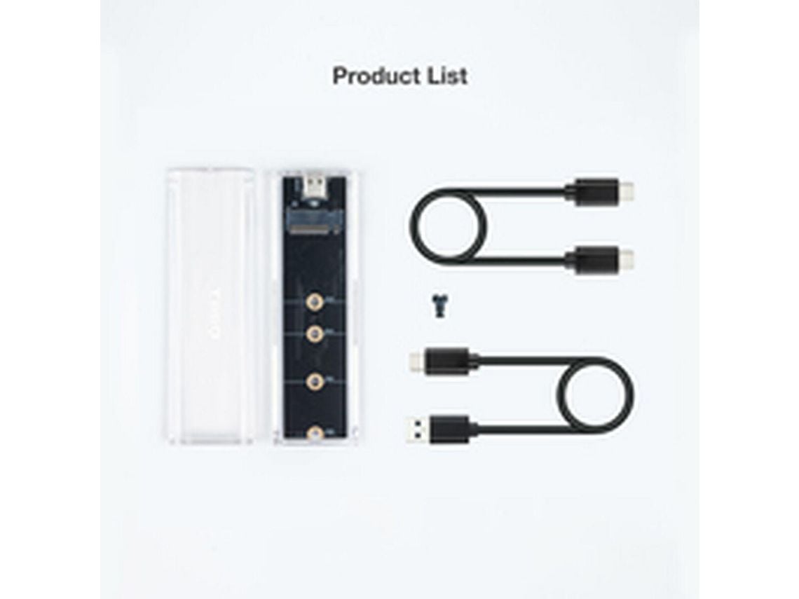 Caixa Externa para Disco SSD M.2 NVMe TooQ TQE-2200/ USB 3.1 Gen2/ Sem Parafusos - Imagem 4