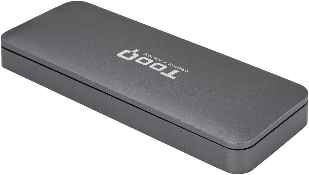 Caixa Externa para Disco SSD M.2 SATA TooQ TQE-2281G/ USB 3.0/ Sem parafusos - Imagem 6
