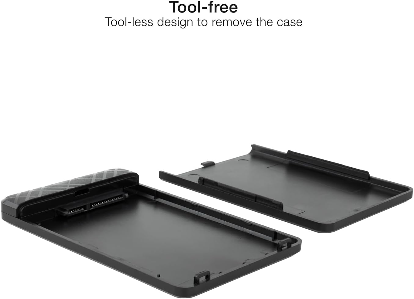 Caixa Externa para Disco Rígido de 2.5" TooQ TQE-2500B/ USB 3.1/ Sem Parafusos - Imagem 3