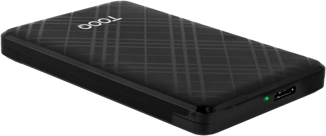 Caixa Externa para Disco Rígido de 2.5" TooQ TQE-2500B/ USB 3.1/ Sem Parafusos - Imagem 2