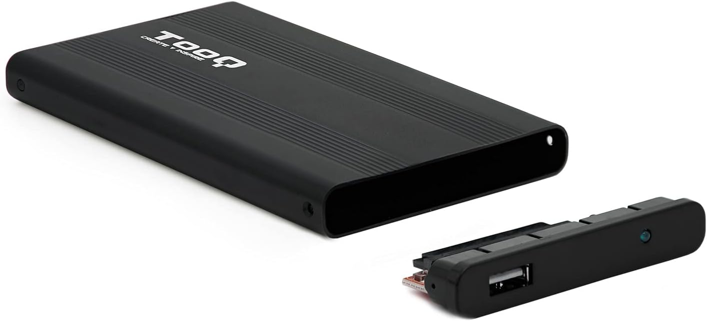 Caja Externa para Disco Duro de 2.5" TooQ TQE-2510B/ USB 2.0 - Imagem 2